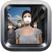 翻拍自全球空氣質素健康指數 PM2.5 @iTunes